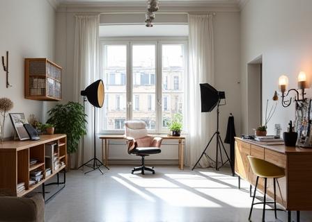 Studio photo de Lumière Visuelle à Paris